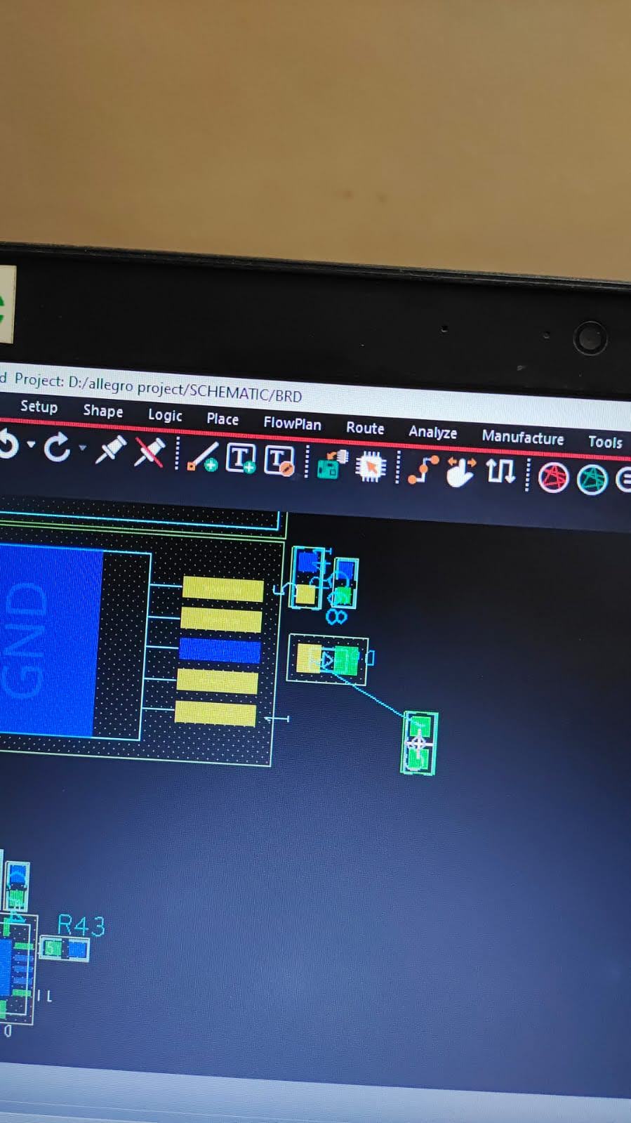 Technical project hardware detail